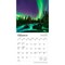 Aurora Borealis | 2026 7 x 14 Inch (Hanging) Monthly Mini Wall Calendar | English/French Bilingual